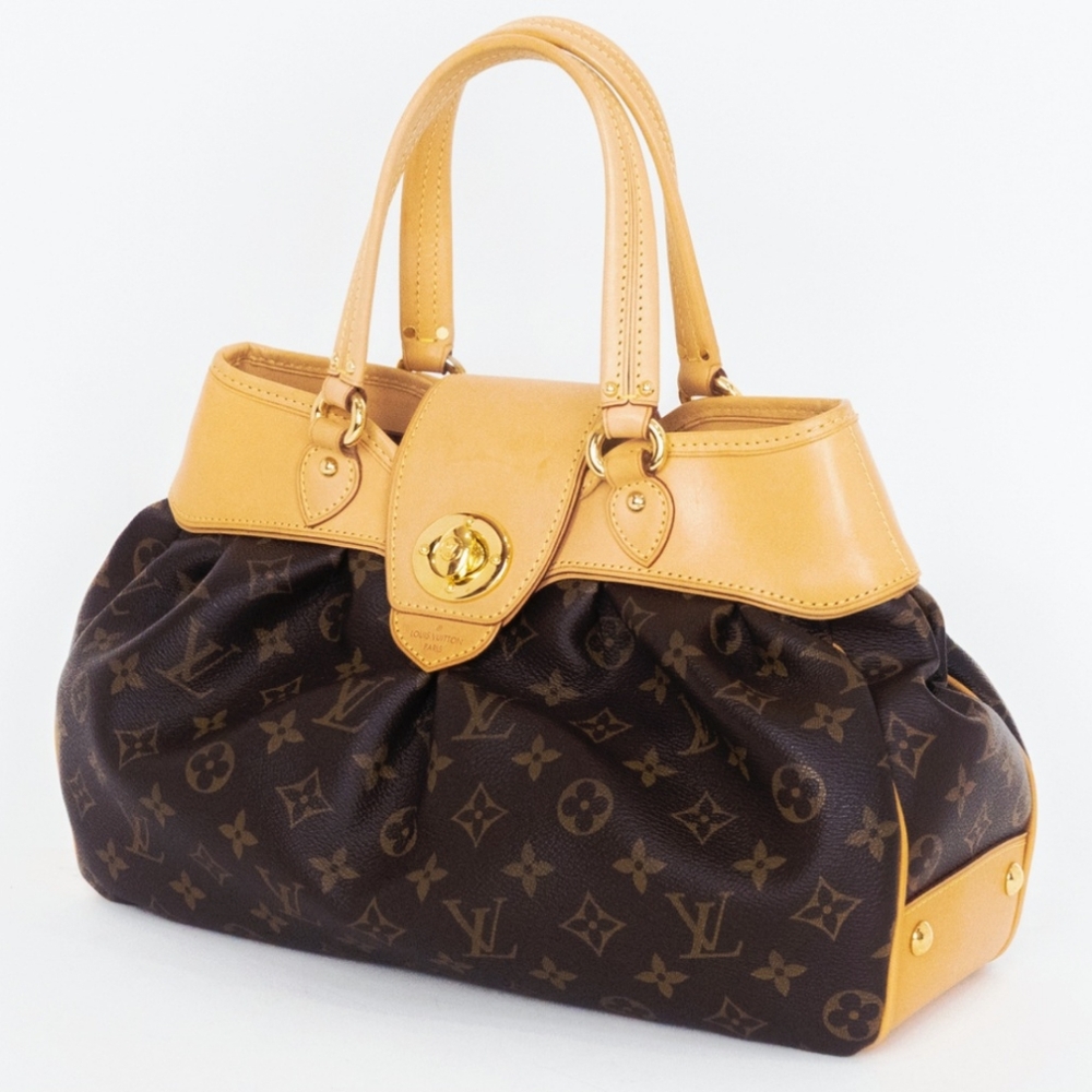 🎀LIKE NEW🎀 Boetie PM Louis Vuitton Monogram Canvas Shoulder Bag Brown and Tan